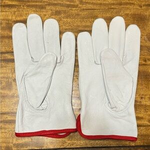 100% Goatskin White Gloves